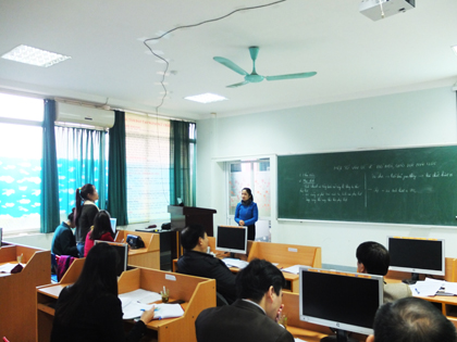 Khai mạc hội thi Giáo viên dạy giỏi cấp trường năm học 2014-2015